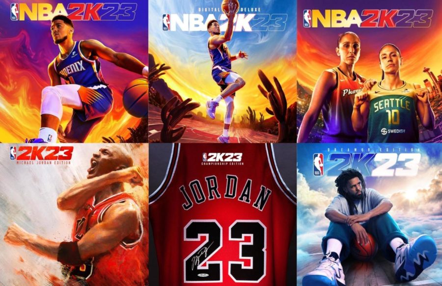 Michael Jordan NBA 2K23 Cover Athlete