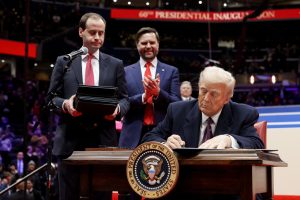 “A Great Momentum”: Highlights From Trump’s First Month in Office